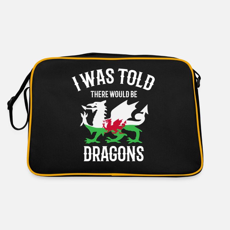 On m’a dit qu’il y aurait des dragons Sac Retro