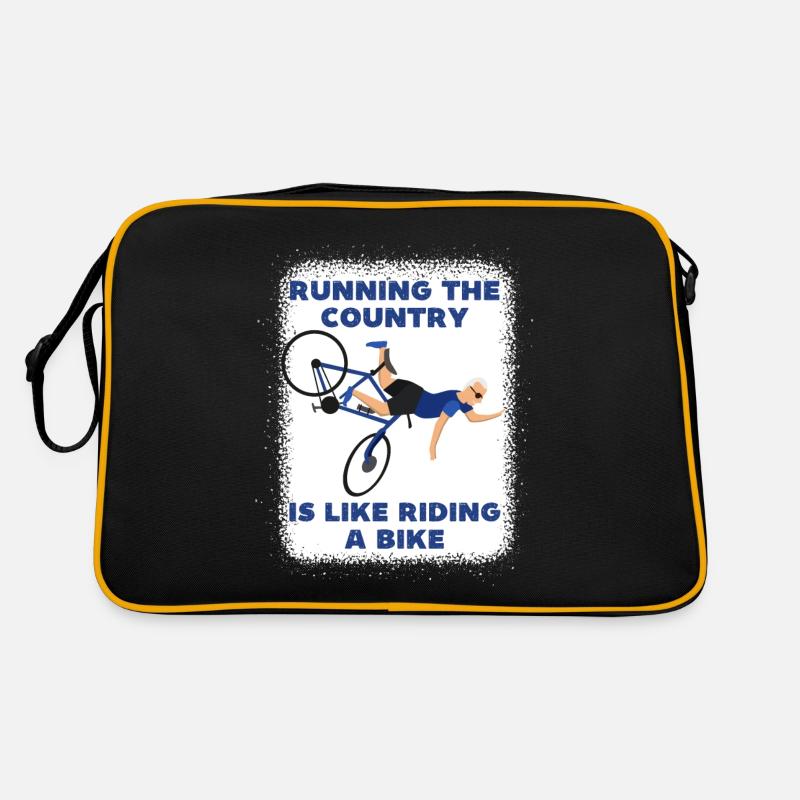 Courir le pays, c’est comme faire du vélo, c’est drôle Sac Retro
