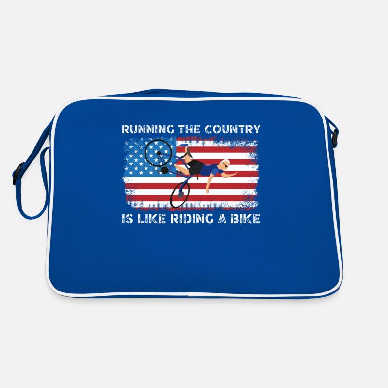 Courir le pays, c’est comme faire du vélo, c’est drôle Sac Retro