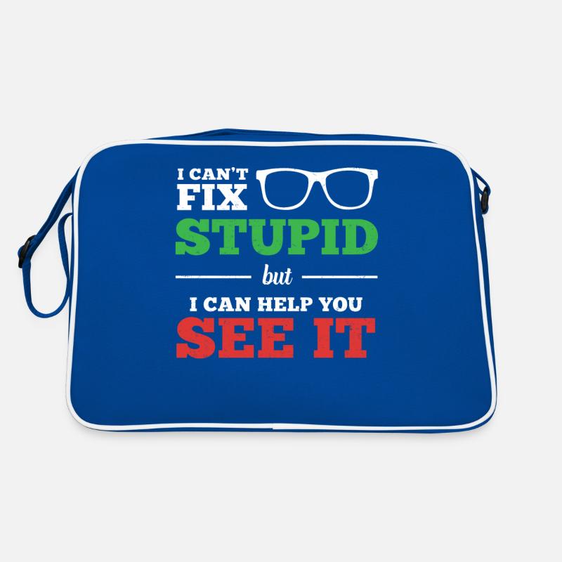 Optometrist Optometry Ophthalmologist Retro Bag
