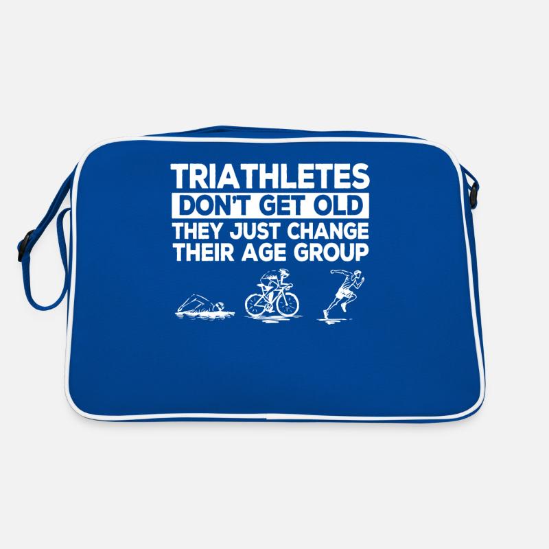 Triathletes will not change old Age group Retro Bag