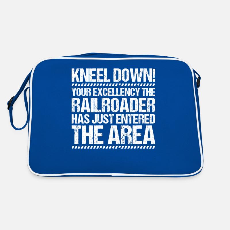 Railroader Train Driver Railroader Retro Bag