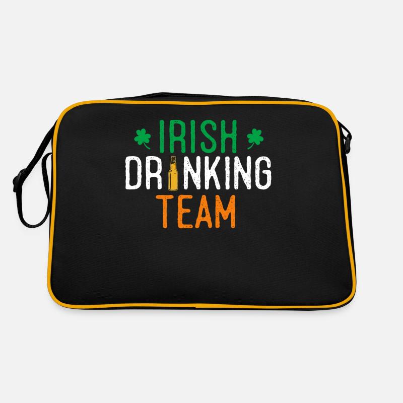Irisches Trinkteam Retro Tasche