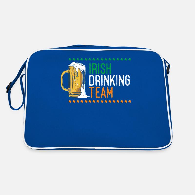 Irisches Trinkteam Retro Tasche