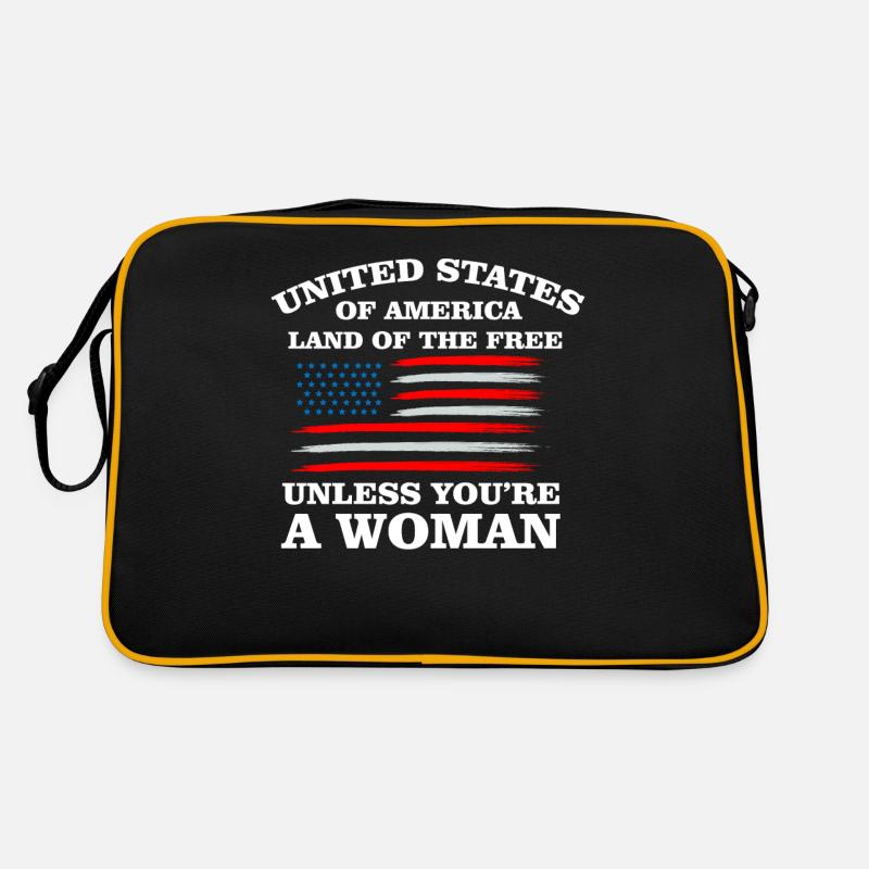 États-Unis d’Amérique, Terre de liberté Sac Retro