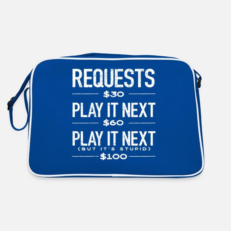 DJ, Clubbing, Song Request Retro Bag