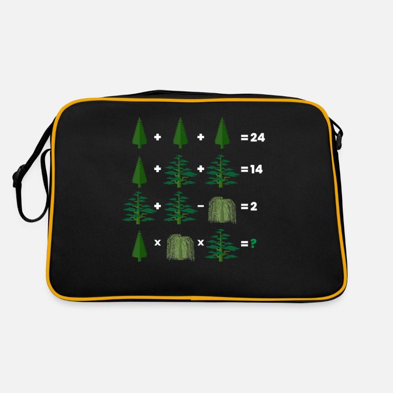 Math Teacher Equation Retro Bag