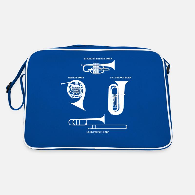 Français Joueur de cor Sac Retro