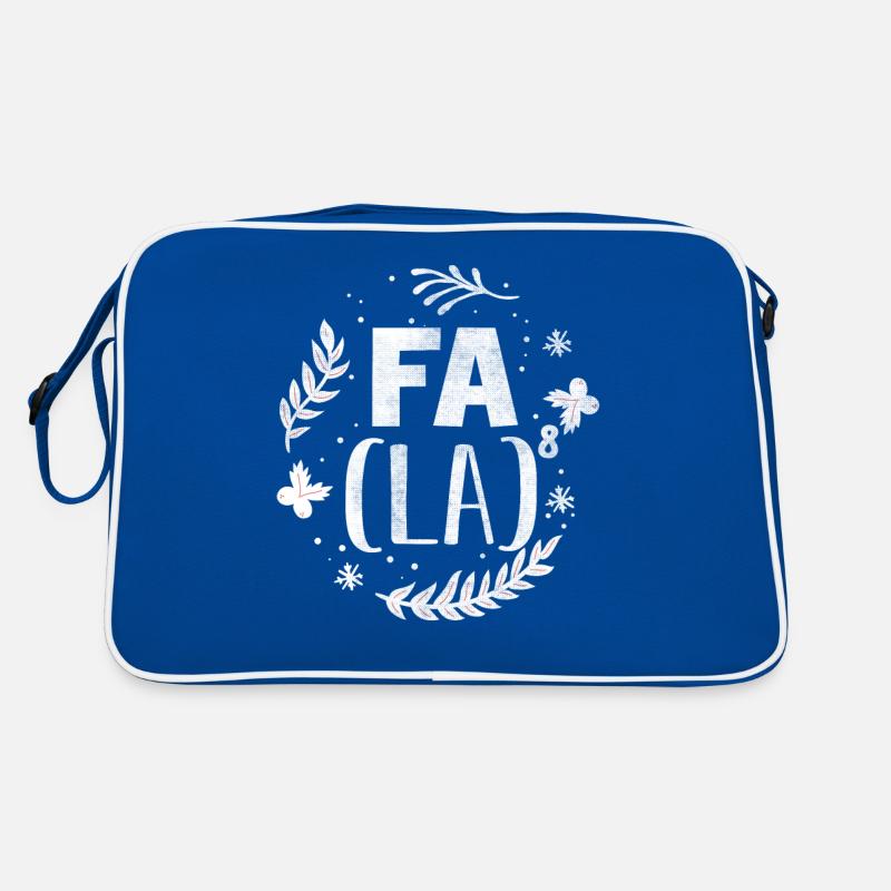 Fa La 8 - Mathelehrer Weihnachten Fa La La Retro Tasche