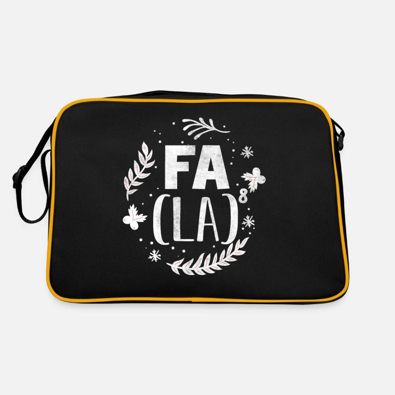 Fa La 8 - Mathelehrer Weihnachten Fa La La Retro Tasche