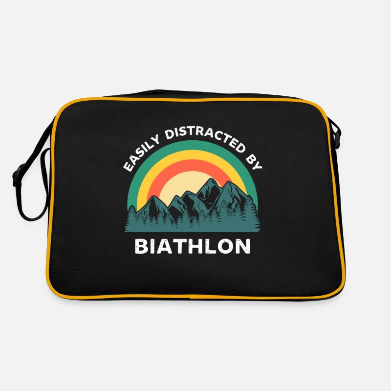 Facilement distrait par le biathlon Sac Retro