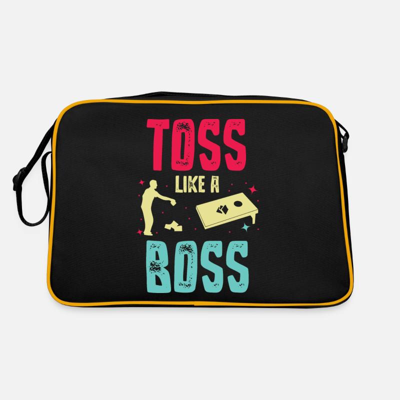 Cornhole, pouf, lancer de pouf Sac Retro