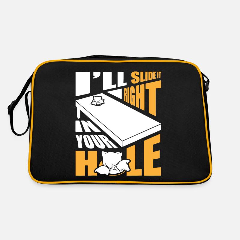 Cornhole, pouf, lancer de pouf Sac Retro