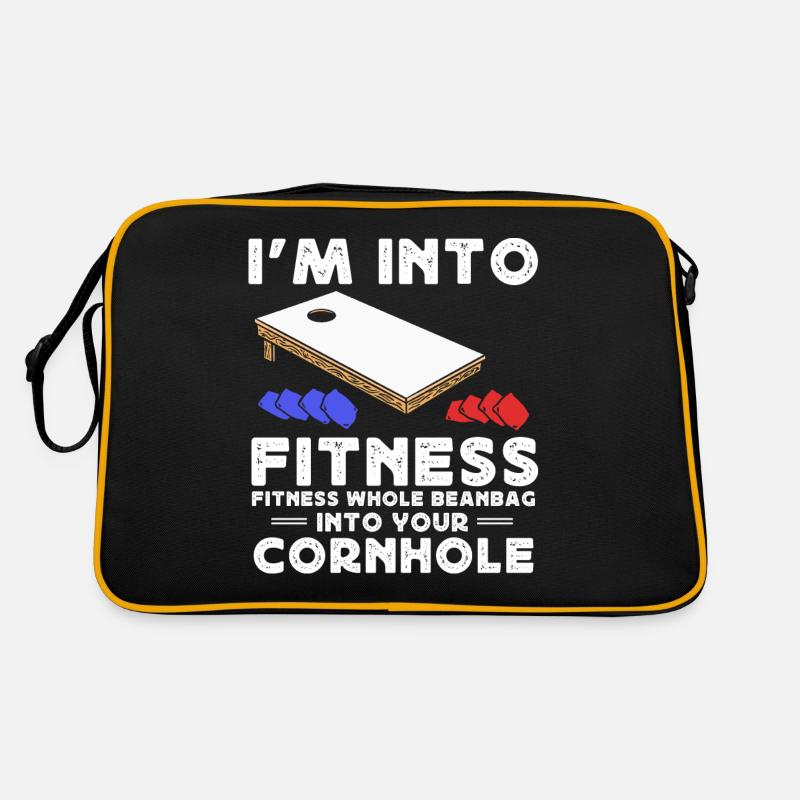 Cornhole, pouf, lancer de pouf Sac Retro
