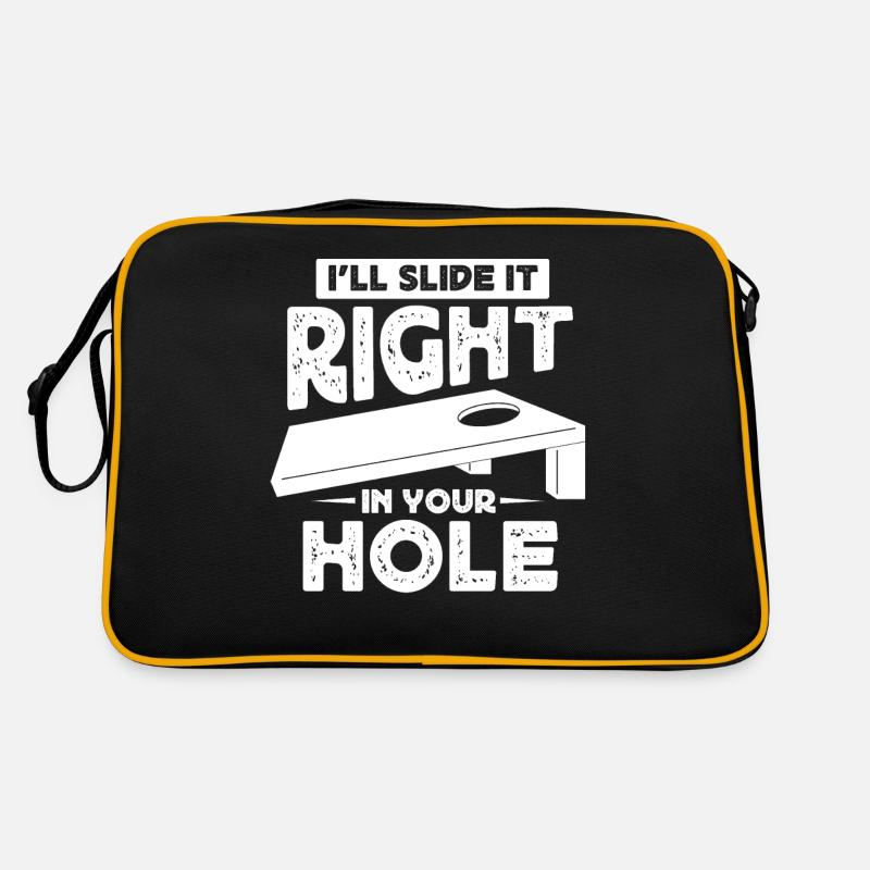 Cornhole, pouf, lancer de pouf Sac Retro