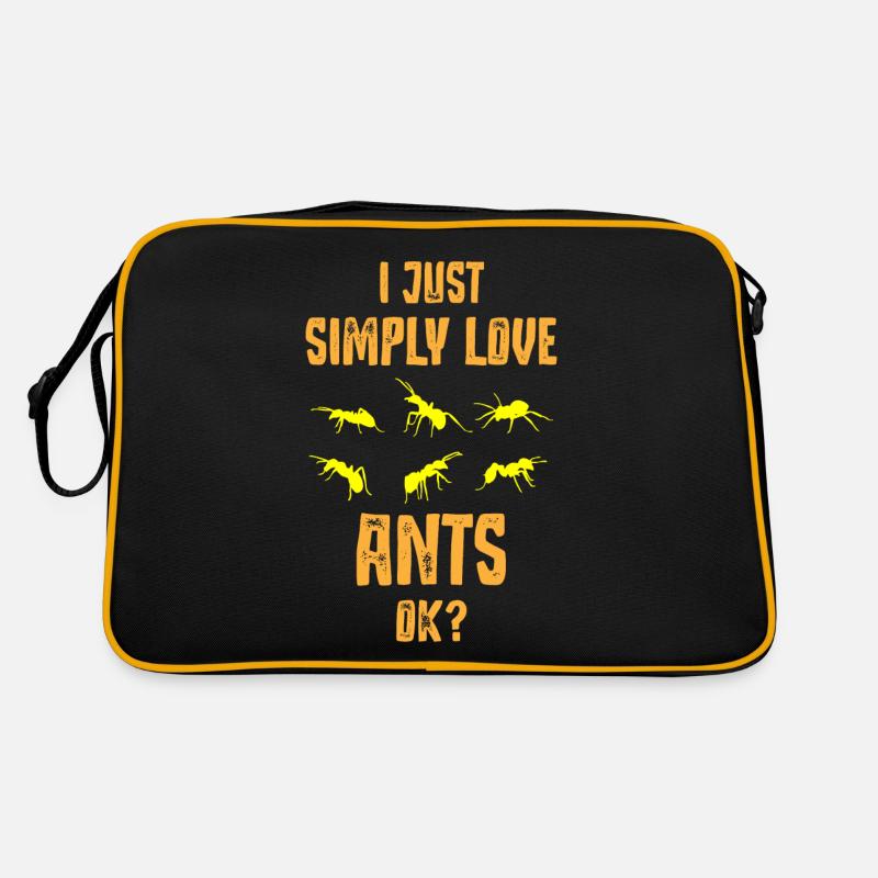 Fourmis, amoureux des fourmis Sac Retro