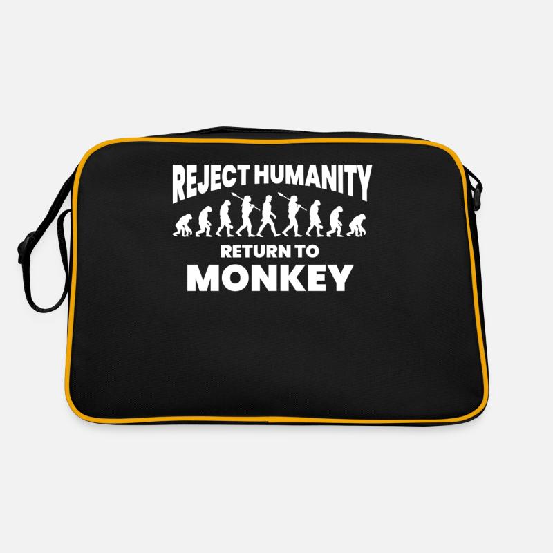 Refuser à l’humanité de retourner au singe Sac Retro