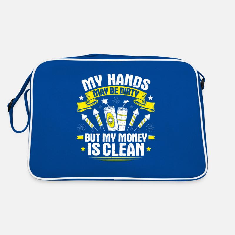 Pyrotechnician Fireworks Pyrotechnics Pyrotechnician Retro Bag