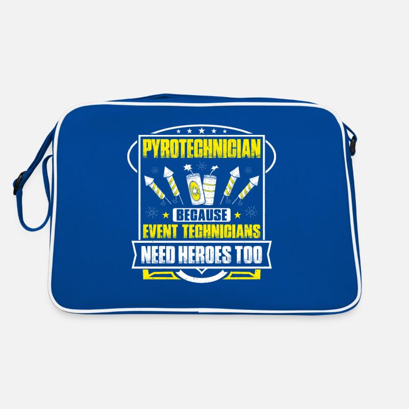 Pyrotechnician Fireworks Pyrotechnics Pyrotechnician Retro Bag