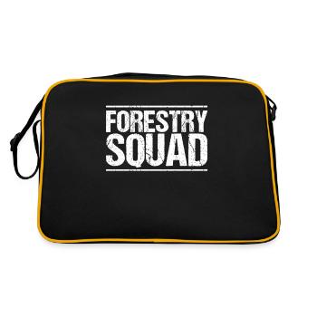 Forestier Forestier Forestier Forestier Ouvrier forestier Forêt - Sac Retro - noir/or - Dos