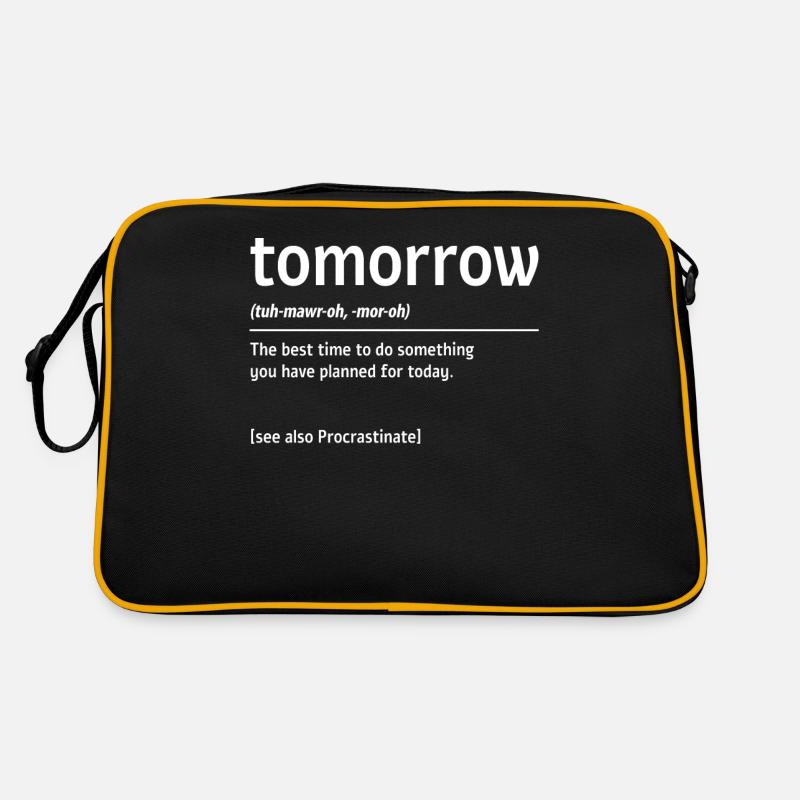Morning Dictionary , Hesitation Retro Bag