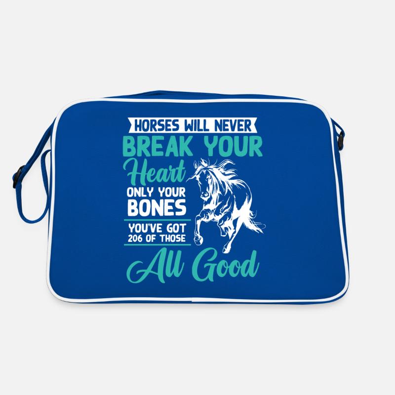 Pferde Werden Niemals Dein Herz Brechen Retro Tasche