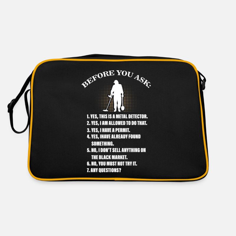 Détection de métaux, détecteur de métaux Sac Retro