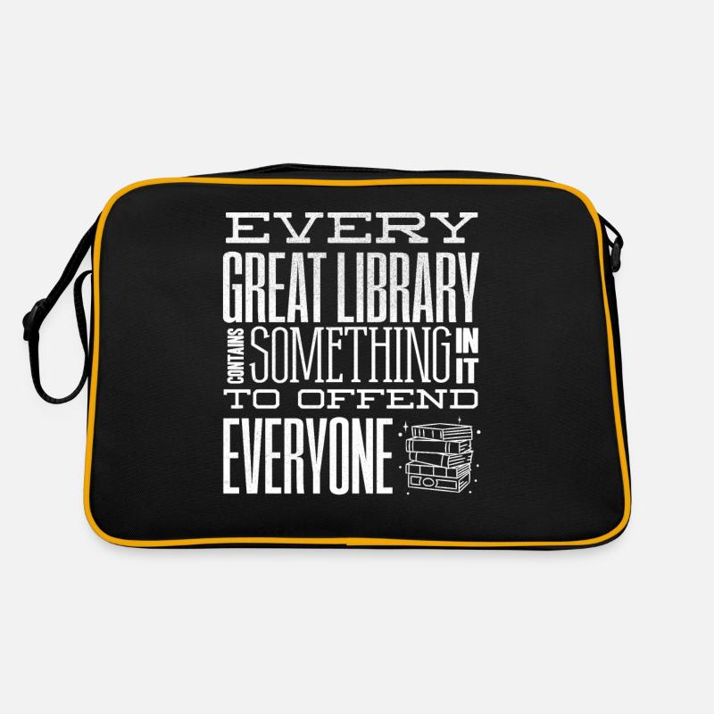 Librarian, Library Retro Bag