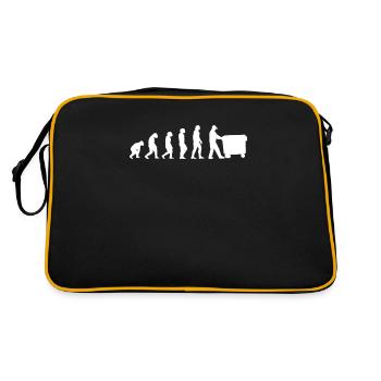 Spécialiste du recyclage et de la gestion des déchets - Sac Retro - noir/or - Dos