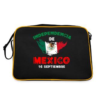 Independencia De Mexico, racines mexicaines - Sac Retro - noir/or - Dos