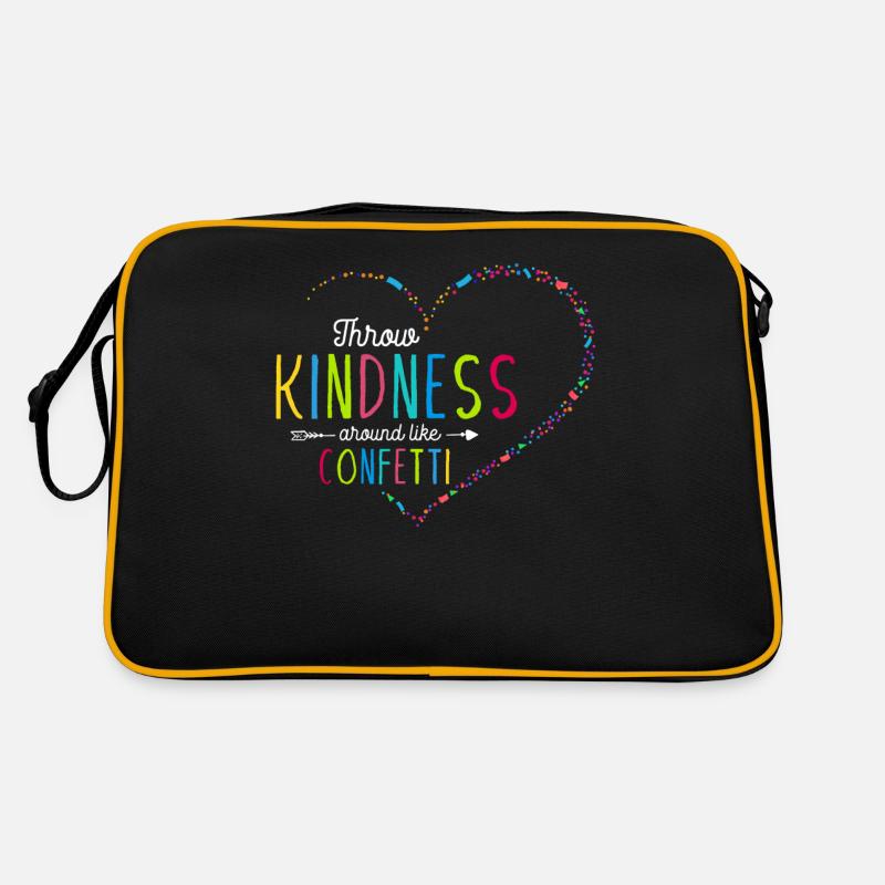 Spreading kindness like confetti Retro Bag