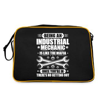 Industriemechaniker Mécanicien Industriel - Sac Retro - noir/or - Dos