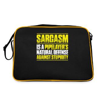 Pipeline Constructor Pipeline Construction Pipelayer - Retro Bag - black/gold - Back