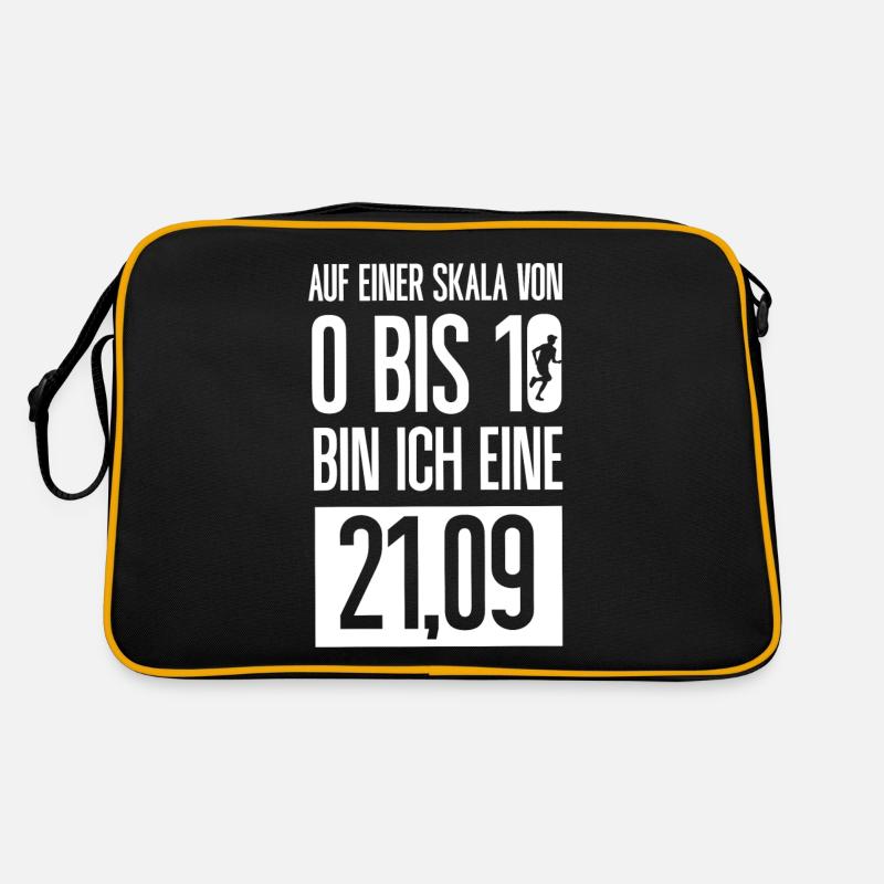Half Marathon, Marathon, Runner Retro Bag