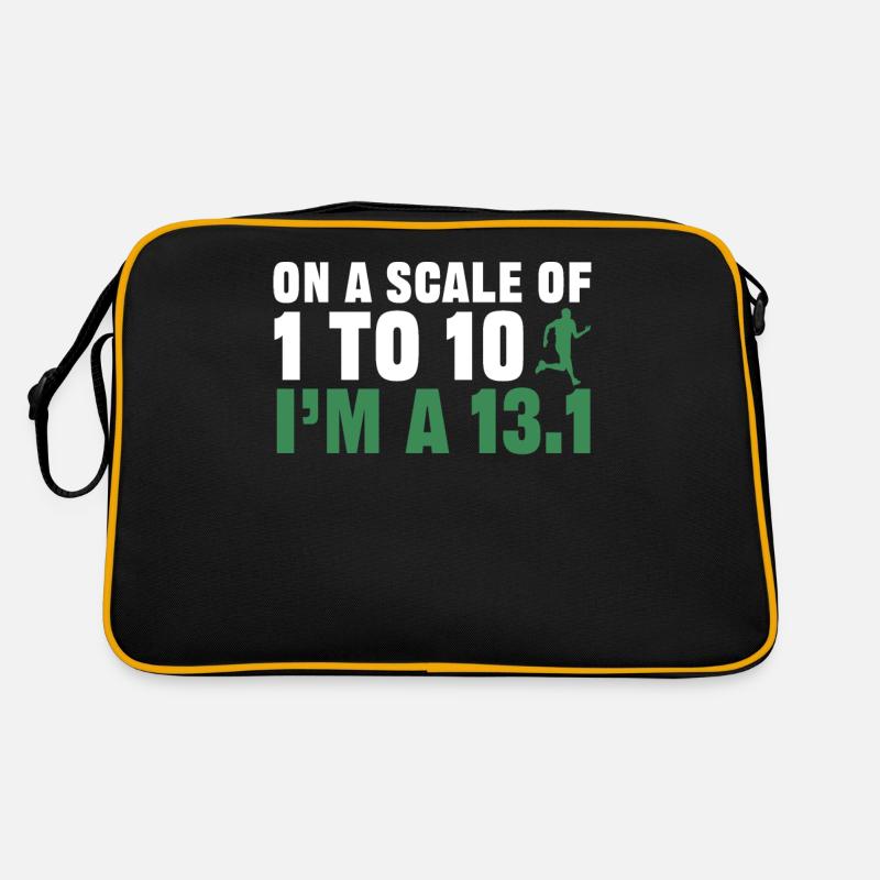 Half Marathon, Marathon, Runner Retro Bag
