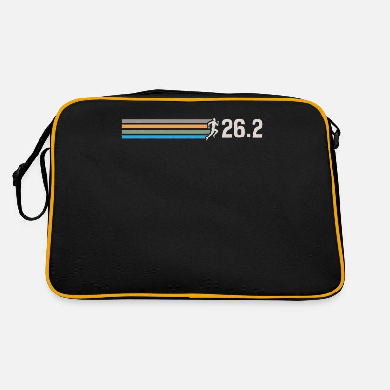 Half Marathon, Marathon, Runner Retro Bag