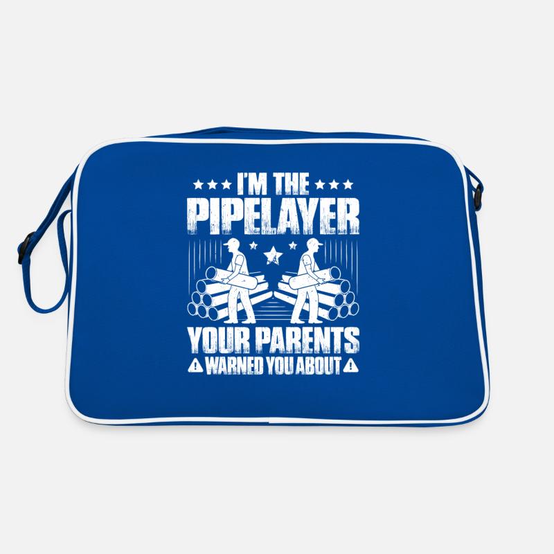 Constructeur de pipelines Construction de pipelines Pipelayer Sac Retro