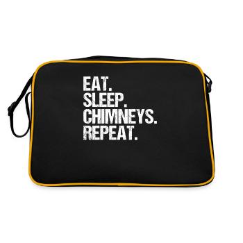 Schornsteinfeger Kaminkehrer Ramoneur - Sac Retro - noir/or - Dos