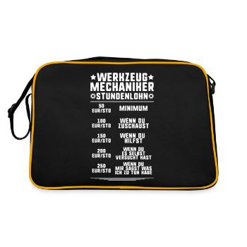 Outilleur Outilleur Tool & Die Maker - Sac Retro - noir/or - Dos