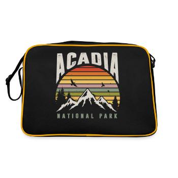 Parc national Acadia - Sac Retro - noir/or - Dos