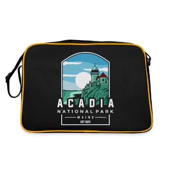 Parc national Acadia - Sac Retro - noir/or - Dos