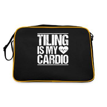 Tiler Tiler Tiler Mosaic Layer Floor Tiler - Retro Bag - black/gold - Back