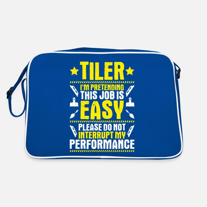 Tiler Tiler Tiler Mosaic Layer Floor Tiler Retro Bag