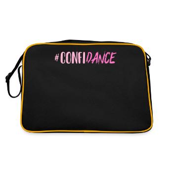 Confiance, Danse, Danse, - Sac Retro - noir/or - Dos