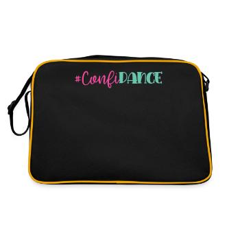 Confiance, Danse, Danse, - Sac Retro - noir/or - Dos