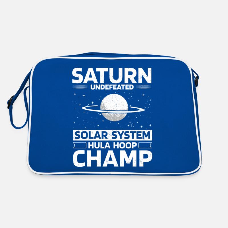 Saturn Planet, Planets, Universe Retro Bag