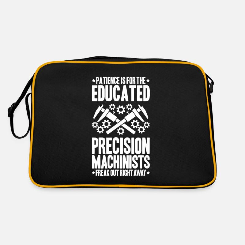 Mécanicien de précision Machiniste de précision Sac Retro
