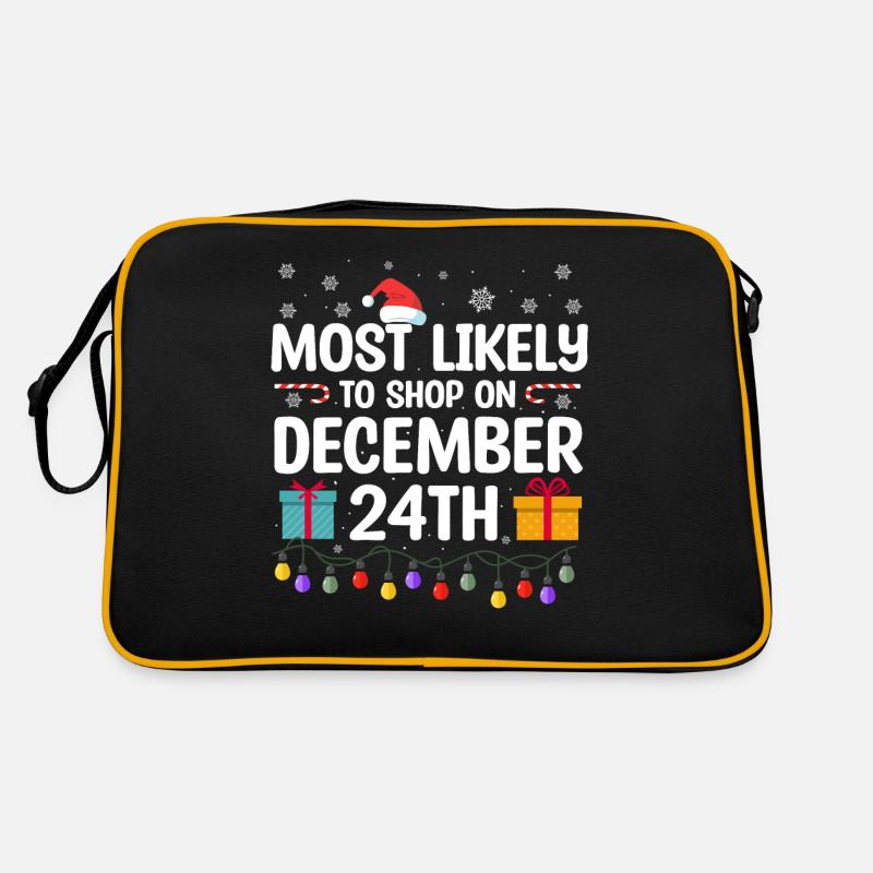 Citation de Noël, Citation de Noël drôle Sac Retro
