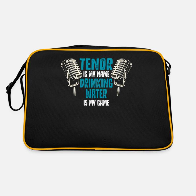 Opera singer, voice, opera Retro Bag