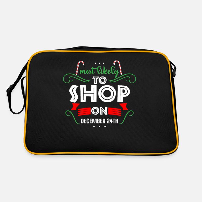 Citation de Noël, Citation de Noël drôle Sac Retro